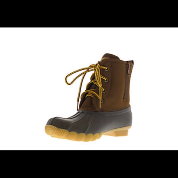 tommy hilfiger girls duck boots